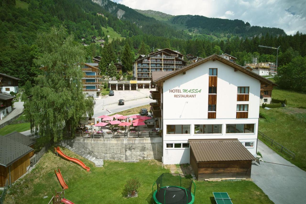 Hotel Massa Blatten bei Naters Kültér fotó